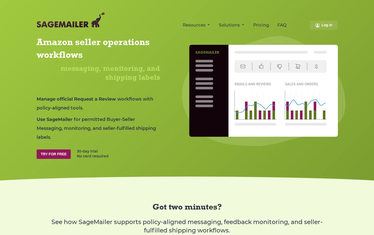 SageMailer 页面快照
